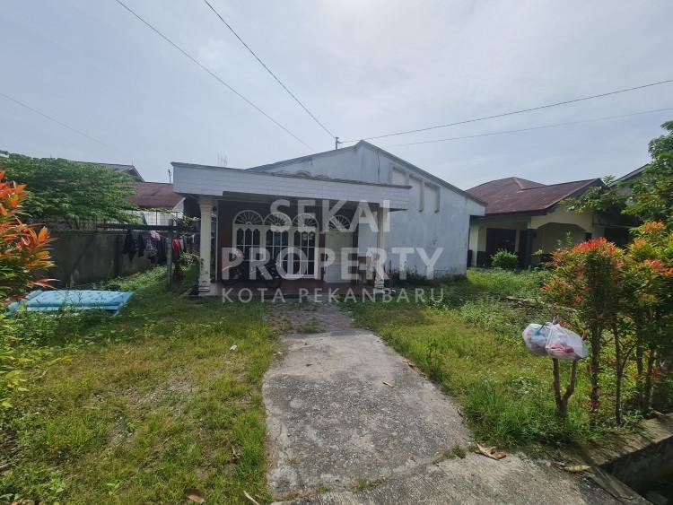 Di Jual rumah bulatan lokasi jalan Lumba Lumba Harapan Raya tengah kota Pekanbaru