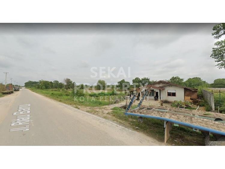 Dijual tanah di tepi jalan besar Jl. Riau Baru - Pekanbaru