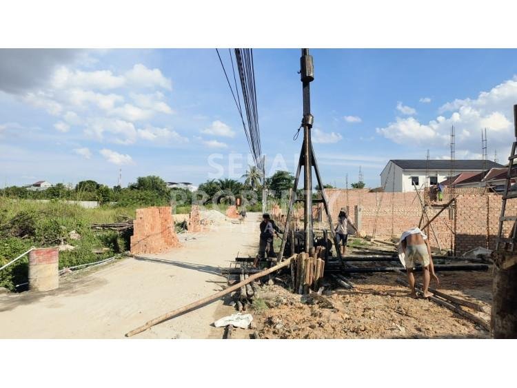 Dijual Rumah Baru On Proses Bangun Lokasi Dekat Jalan Pemuda