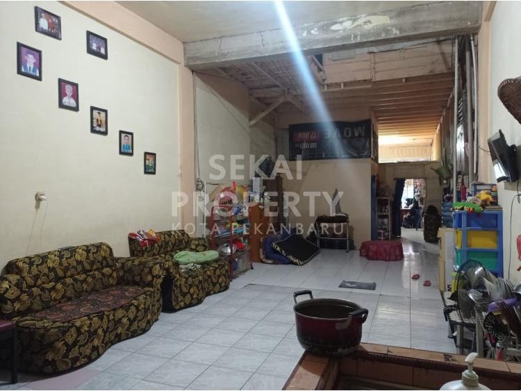 Dijual Rumah 1.5LT murah, tengah kota, tepi jalan besar, dekat JL.Ahmad Yani, Kec. Pekanbaru Kota - Pekanbaru