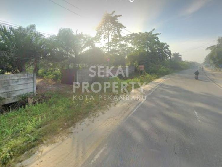 DIJUAL SEBIDANG TANAH LOKASI TEPI JALAN GARUDA SAKTI KM 9 -PEKANBARU