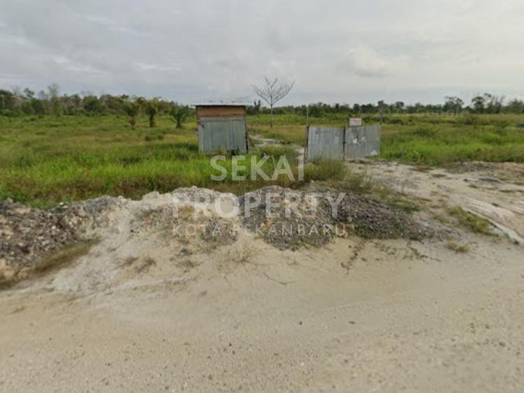 DIJUAL SEBIDANG TANAH 4 HEKTAR LOKASI TEPI JALAN RIAU BARU - PEKANBARU