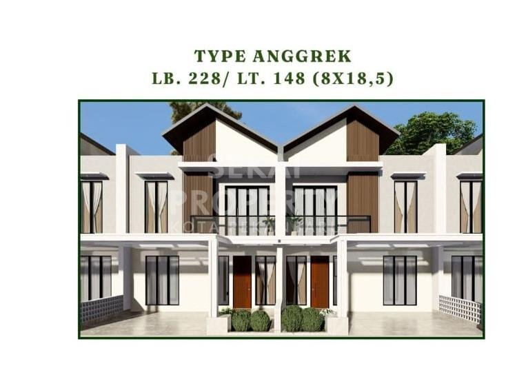 Dijual Rumah Cluster Baru Type 228 di Soekarno Hatta