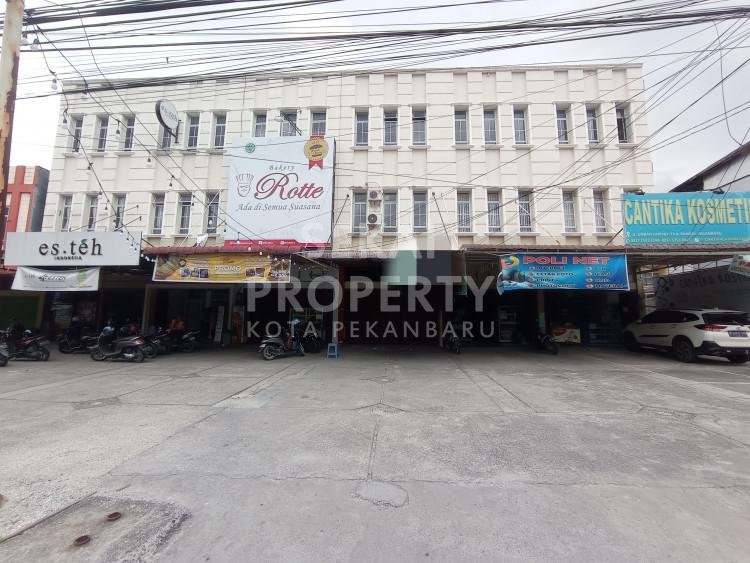 Dijual Ruko 2.5lt, Tepi Jalan Besar, Depan Kampus PCR, JL.Umban Sari - Pekanbaru
