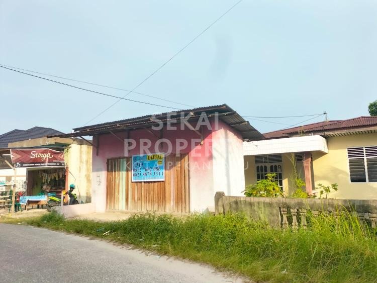 DIJUAL TANAH DAN BANGUNAN DI JALAN PANAM PEKANBARU