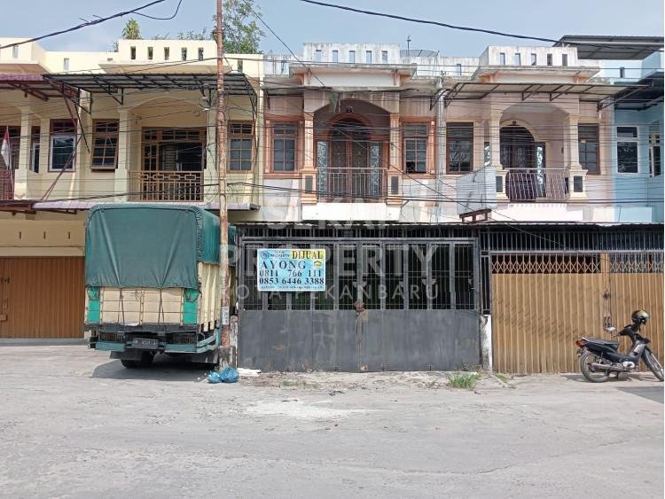 Dijual Ruko 2lt lokasi Jl. Haji Guru Sulaiman - Pekanbaru