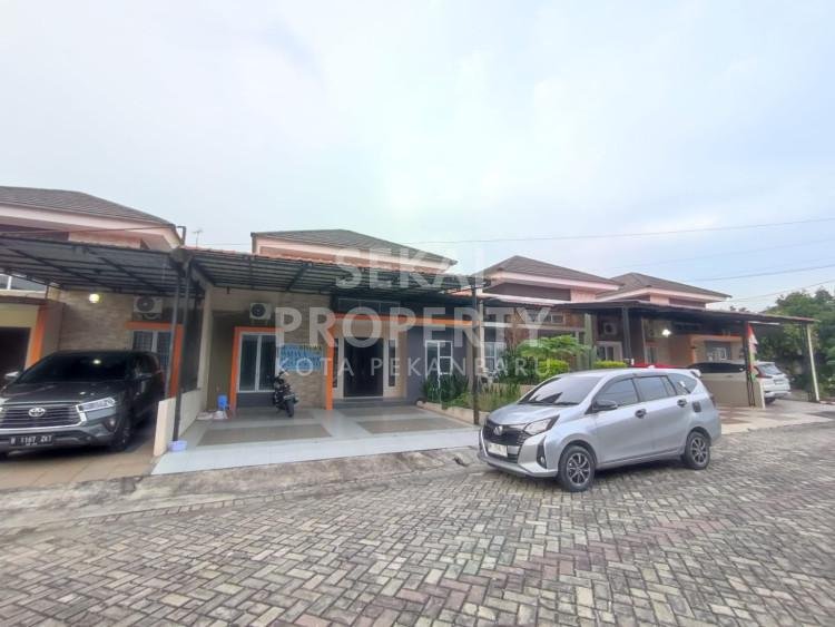 DISEWAKAN RUMAH CLUSTER SIAP HUNI LOKASI JL. CIPTA KARYA / PANAM. PEKANBARU