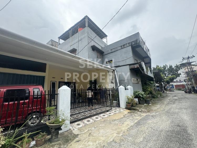 DIJUAL RUKO 2 LT + RUMAH &amp; TANAH LOKASI  JL. HARAPAN RAYA - PEKANBARU