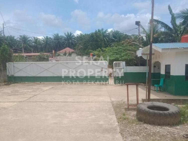 DIJUALSEBIDANG LAHAN PABRIK PKS MINI BRONDOLAN LOKASI DURI - RIAU