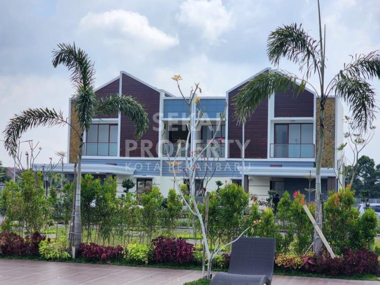 Dijual rumah cluster mewah 2lt siap huni lokasi dekat Sudirman - Pekanbaru