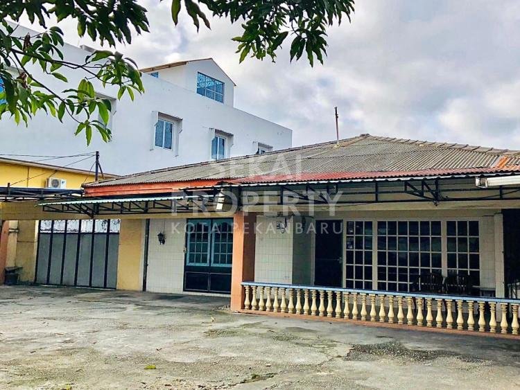 DI JUAL TANAH + RUMAH  JL SEMPURNA - PEKANBARU