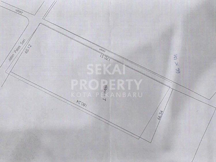 Dijual Tanah Luas dan Keras berlokasi strategis di Rumbai - Gunung Sari
