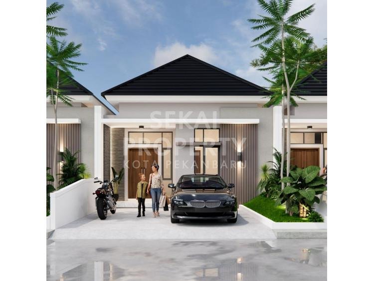 DIJUAL RUMAH CLUSTER BARU LOKASI TENGAH KOTA DEKAT JL. PEMUDA - PEKANBARU