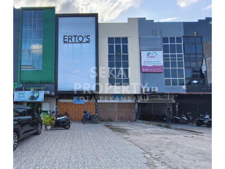 DIJUAL / DISEWAKAN RUKO 3 LT LOKASI JENDRAL SUDIRMAN