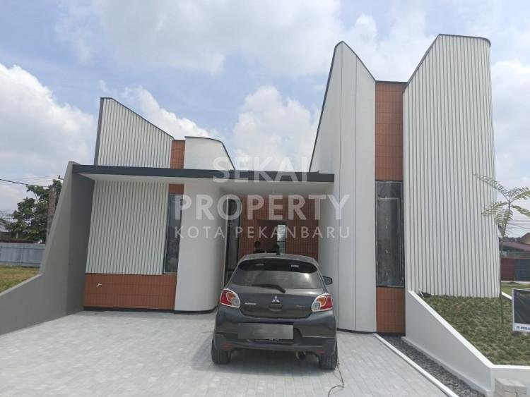 DIJUAL RUMAH CLUSTER, UNIK, MODERN DAN MURAH LOKASI DEKAT JL. KARTAMA - PEKANBARU