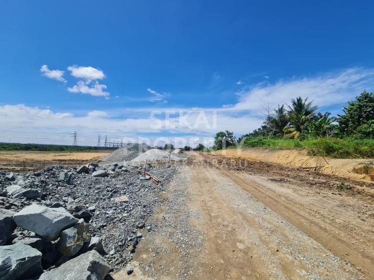 Dijual tanah strategis kawasan industri lokasi jalan pasir putih pekanbaru
