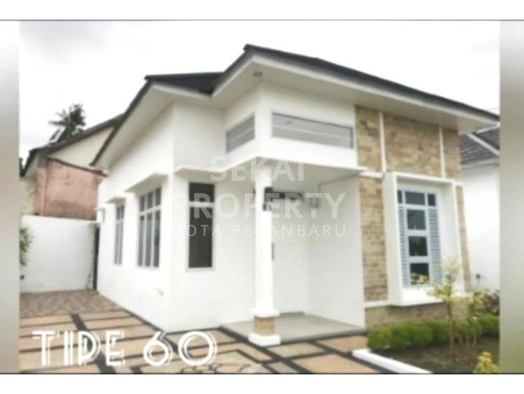 Dijual Rumah Cluster Type 60 Kondisi Baru di Jl. Hangtuah - Pekanbaru