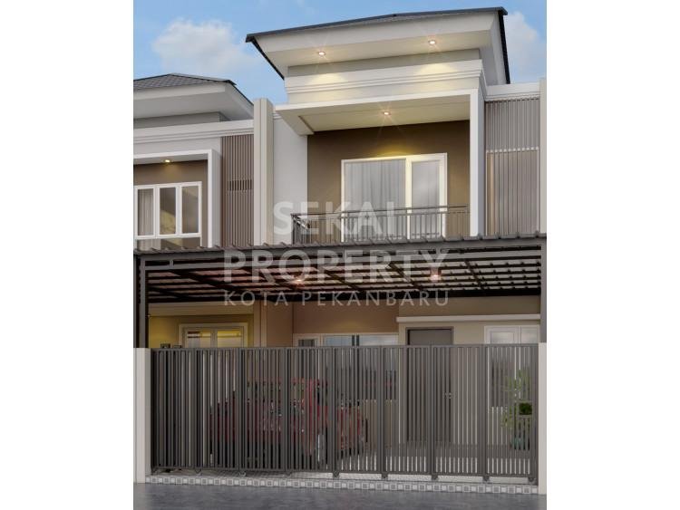 Dijual Rumah Cluster Baru 2 Lantai di Jl. Riau