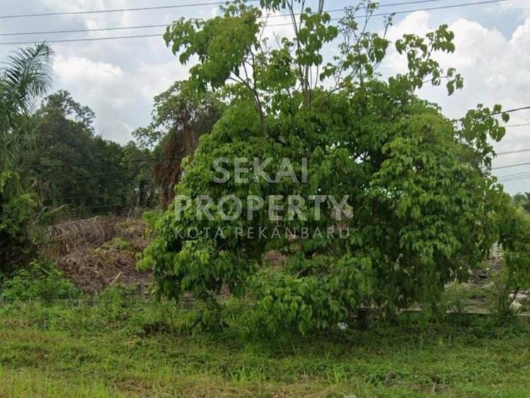 DIJUAL SEBIDANG TANAH LOKASI TEPI JALAN SOEKARNO HATTA - PEKANBARU