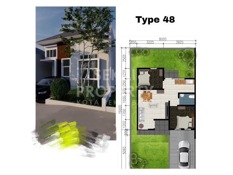 DIJUAL RUMAH CLUSTER MODERN TYPE 48/120 M2 JL.HANGTUAH Dekat Rumah Sakit Awal Bros