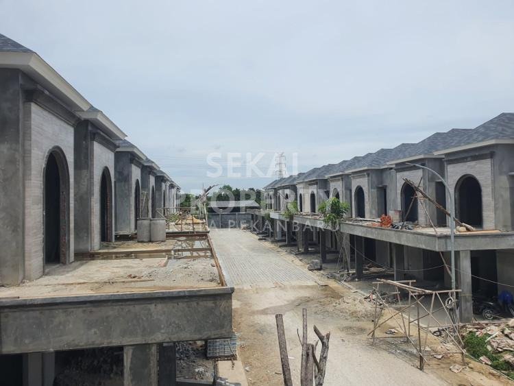 DIJUAL RUMAH CLUSTER MEWAH 2LT KONDISI BARU LOKASI JL. PEMUDA - PEKANBARU