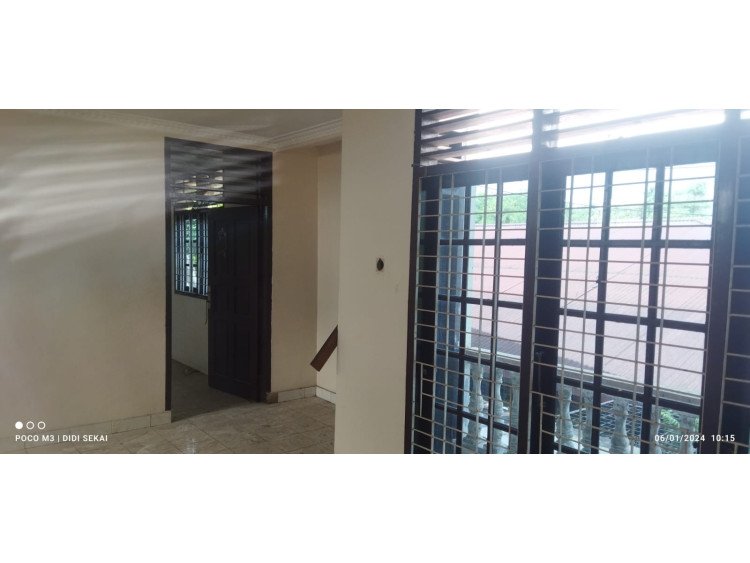 DI JUAL RUMAH BULATAN 1,5 LT DI JALAN HANGTUAH - PEKANBARU