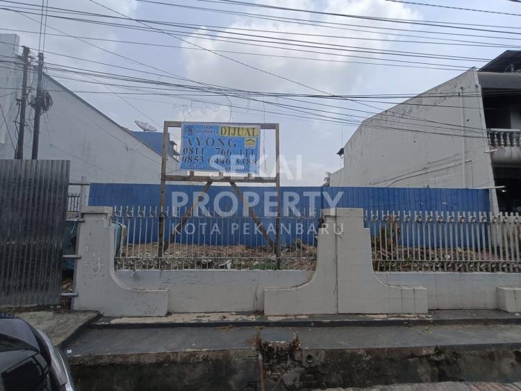 DIJUAL TANAH KERAS TEPI JALAN BESAR JALAN TENGKU UMAR - PEKANBARU