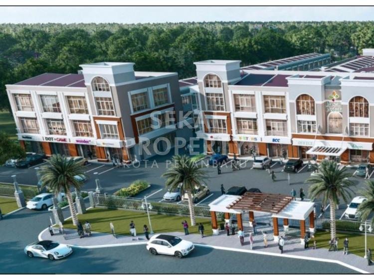 Komplek Bisnis &amp; Pasar modern di Kota Dumai