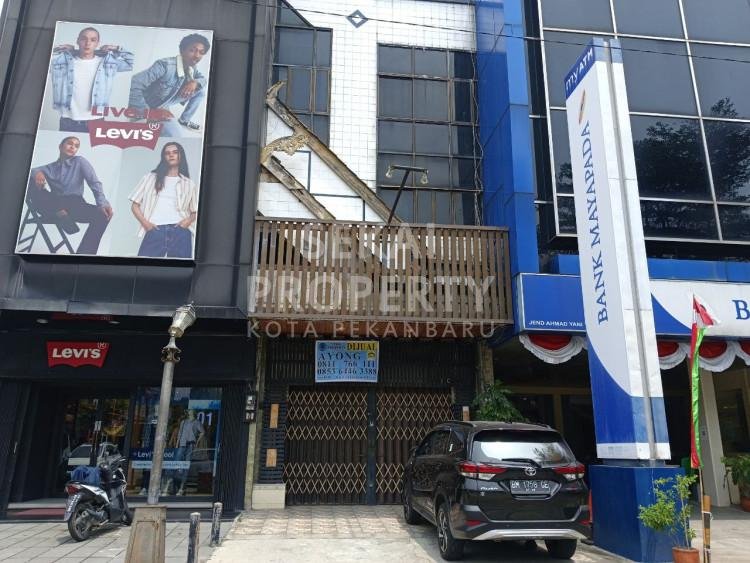 DIJUAL / DISEWAKAN RUKO 3LT DI JL. AHMAD YANI - PEKANBARU