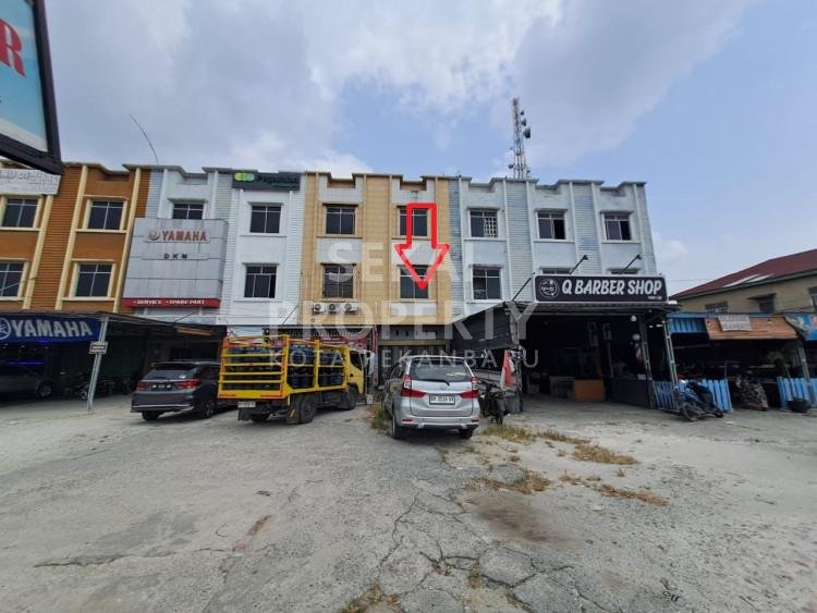 DIJUAL / DISEWAKAN RUKO 3LANTAI LOKASI JL.GARUDA SAKTI KM 2 - PEKANBARU