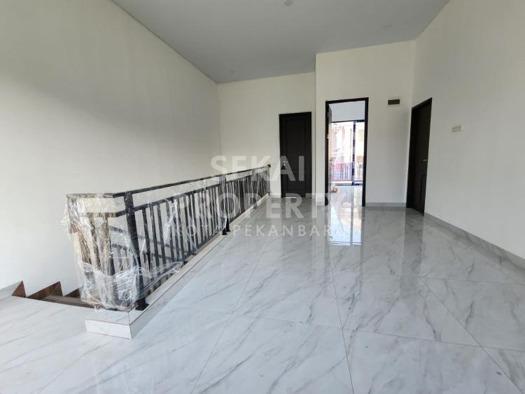 Dijual Rumah cluster mewah 2lt dengan fasilitas terlengkap lokasi Tuanku Tambusai / Gulama - Pekanbaru