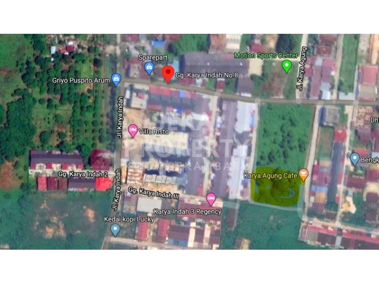 Dijual tanah di Jl. Karya Indah - Pekanbaru