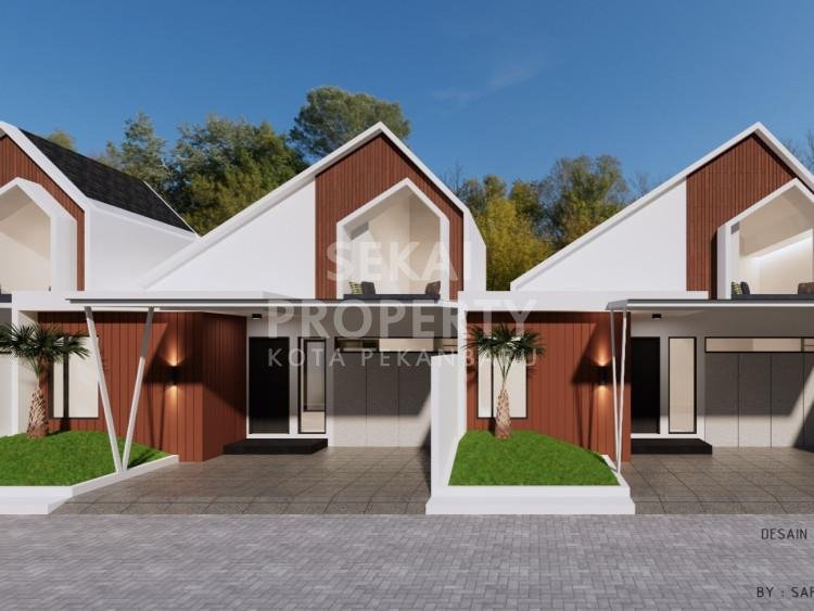 DIJUAL RUMAH BARU CLUSTER CANTIK DI JL.LOBAK-PEKANBARU