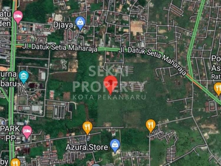 Dijual sebidang tanah dekat MTQ di Jl. Parit Indah - Pekanbaru