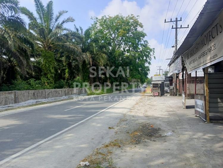 DIJUAL SEBIDANG TANAH LOKASI JL.BANGAU SAKTI DEKAT KAMPUS UNRI - PEKANBARU
