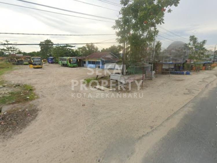 DIJUAL SEBIDANG TANAH LOKASI TEPI JALAN GARUDA SAKTI KM 3 - PEKANBARU