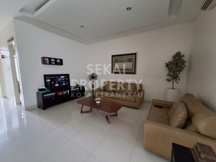 Dijual Rumah cluster mewah furnished lokasi Jl. Sudirman - Pekanbaru