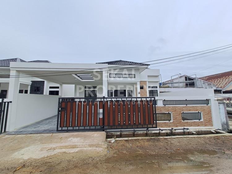 DIJUAL RUMAH BARU LOKASI DEKAT JL.MULYA SARI SUDIRMAN - PEKANBARU