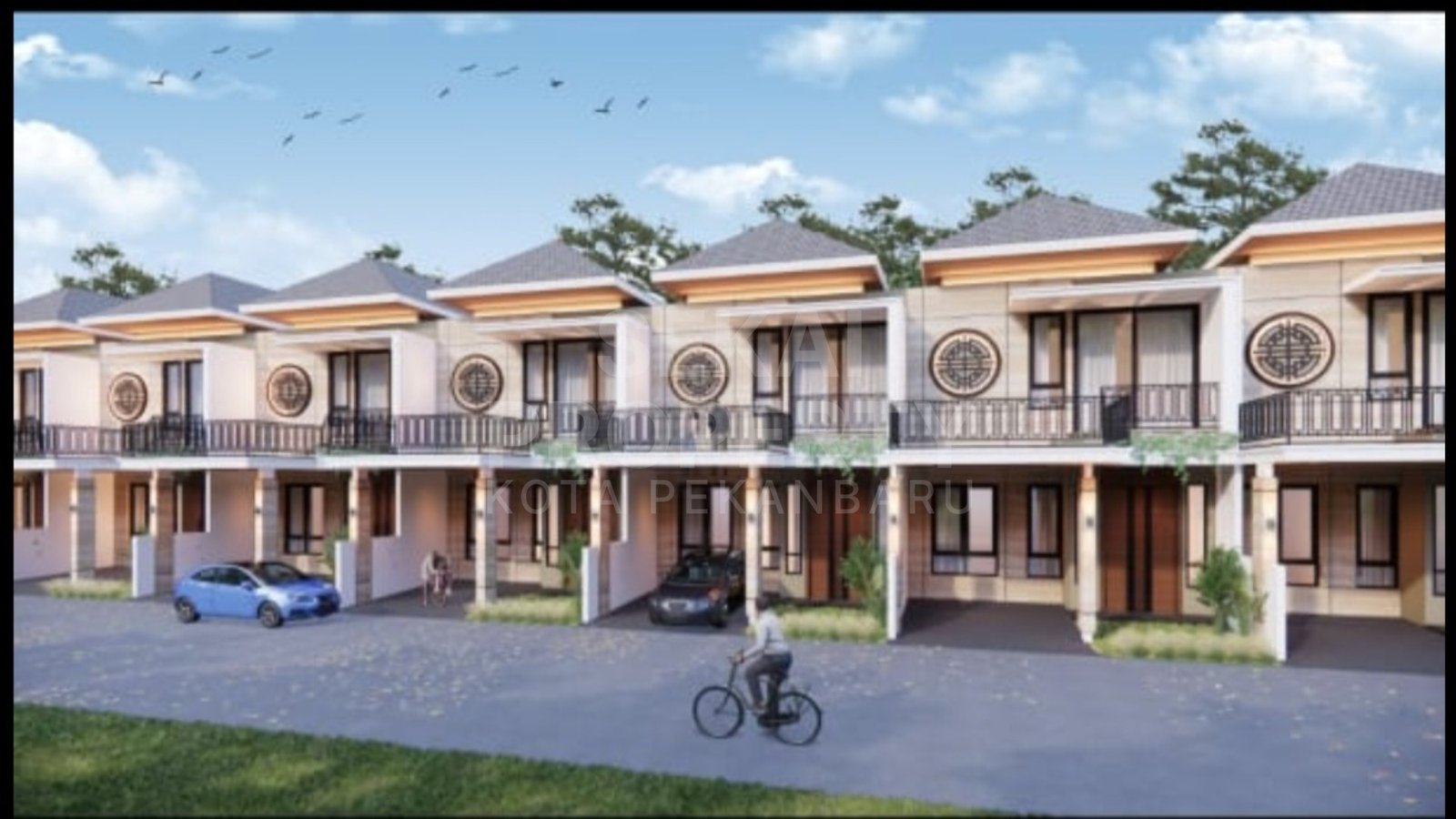 Dijual Cluster Baru 2lt Lokasi Jalan Riau Ujung Pekanbaru