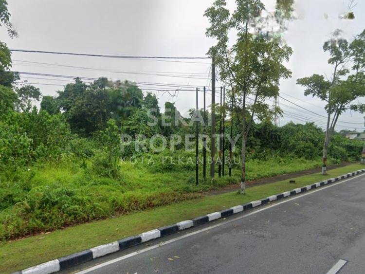 DIJUAL/BAGI HASIL SEBIDANG TANAH TEPI JALAN BESAR LOKASI JL.RAJA KECIK - SIAK