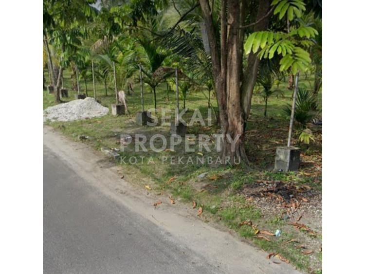 Dijual sebidang tanah di Jl. Sentosa / Harapan Raya - Pekanbaru