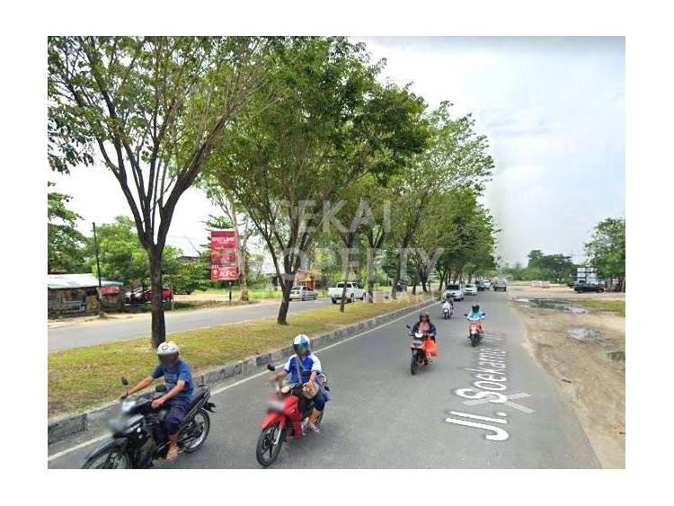 Dijual sebidang tanah pinggir Jl. Soekarno Hatta,Pekanbaru