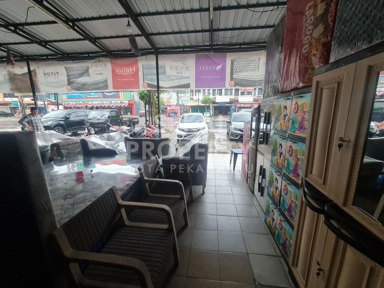 Di jual ruko gandeng 2 unit tepi Jalan Besar Harapan Raya tengah kota Pekanbaru