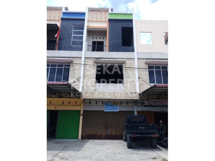 DIJUAL RUKO 3 LT LOKASI JL. MUTIARA - PEKANBARU