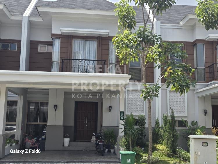 DIJUAL RUMAH CLUSTER MEWAH 2LT LOKASI JL.TUANKU TAMBUSAI / JL.DUYUNG