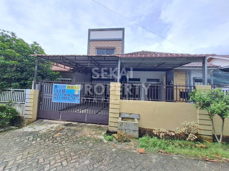 DIJUAL RUMAH CLUSTER 1.5 LT DI PERUMAHAN JL.SEPAKAT-PEKANBARU