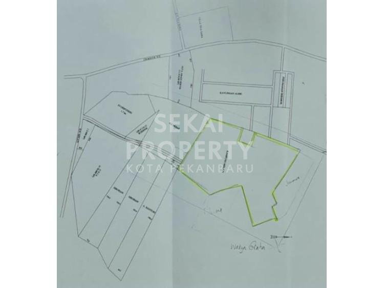 Dijual Tanah luas 4,8 Ha di Jl. Melati / Lobak