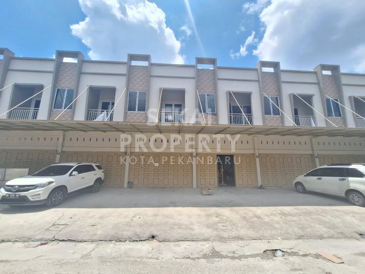 DIJUAL/DISEWAKAN RUKO BARU 2 LT LOKASI PANAM-PEKANBARU