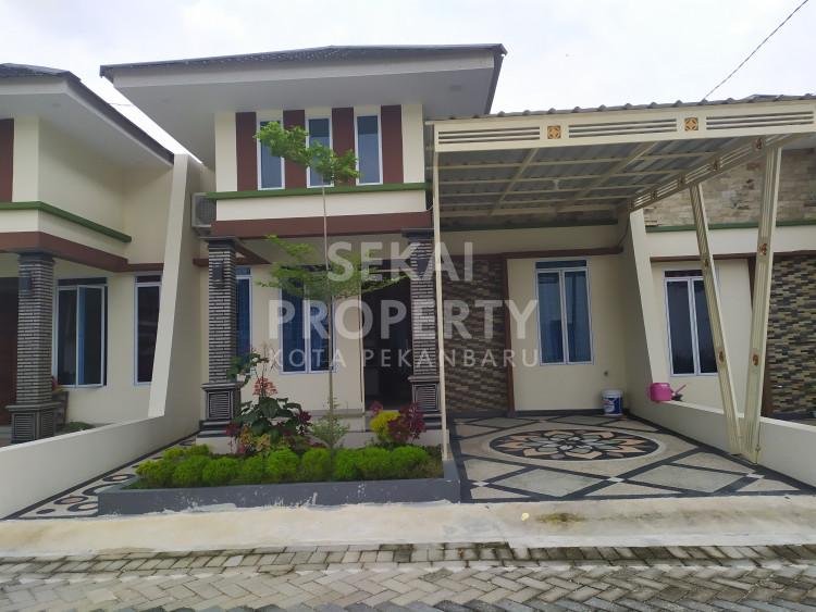 Dijual rumah cluster mewah di Jl. Hangtuah Ujung - Pekanbaru