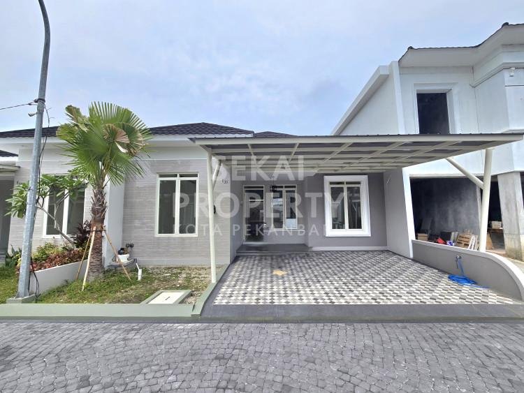 Disewakan Rumah Baru Cluster Elite Lokasi Sudirman-pekanbaru